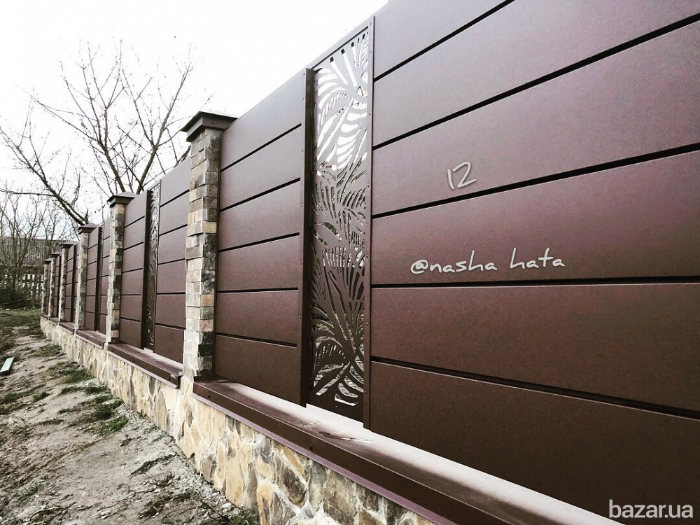 Ворота відкатні та розсувні.Огорожі та паркани.Паркан Жалюзі та Ранчо. Львів - зображення 4