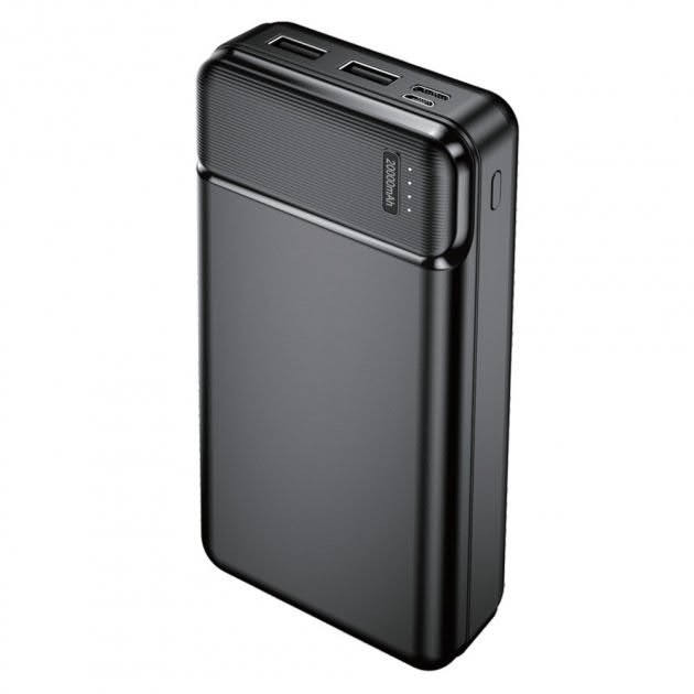 Повербанк Power bank Maxlife 15450 20000 mAh черный Киев - изображение 3