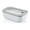 Контейнер харчової вакуумний Guzzini Kitchen Active Design 171000177 900 мл світло-сірий Київ