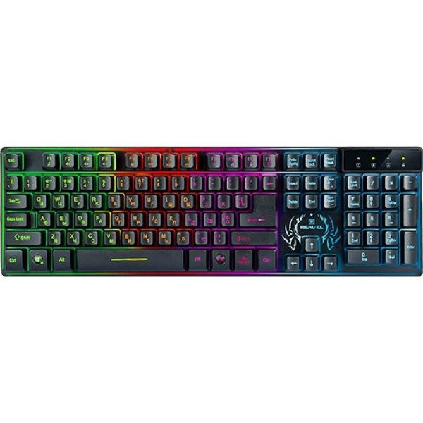 Клавіатура Real-EL 7090 Black (Код товару:15059) Харьков - изображение 1