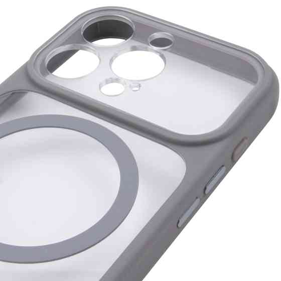 Чехол TPU+PC GETMAN Moon Clear with MagSafe для Apple iPhone 16 Pro Max (6.9") Херсон