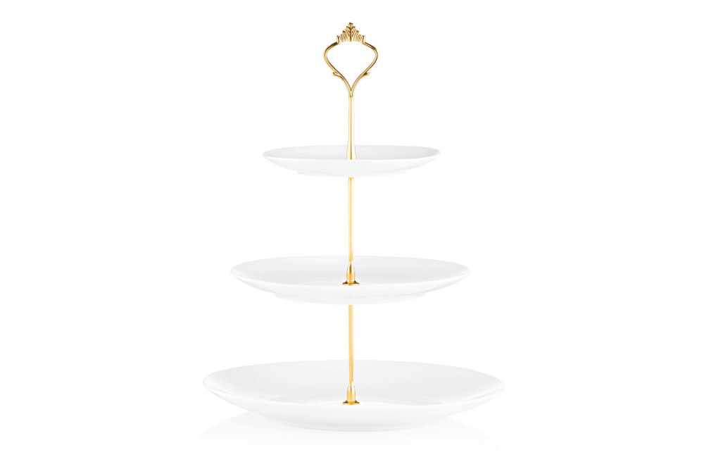 Фруктівниця 3-х ярусна Ardesto AR-3740 26.5х32 см Київ - зображення 1