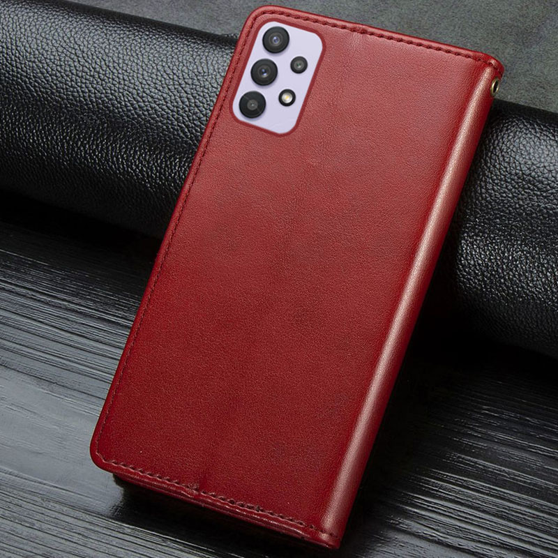 Кожаный чехол-книжка GETMAN Gallant (PU) для Samsung Galaxy A32 4G Херсон - зображення 12
