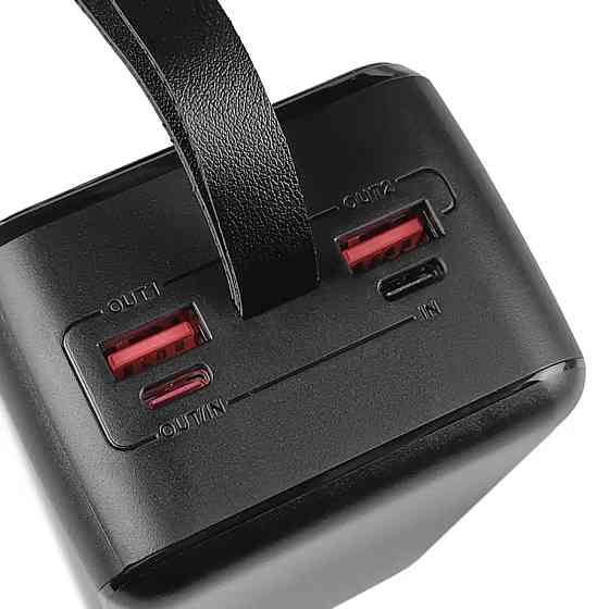 Повербанк Power bank Grunhelm GP-40BQC 40000 mAh черный Киев