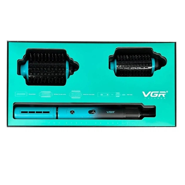 Фен-стайлер VGR V-489 GREEN 1300 Вт зеленый Киев - изображение 7