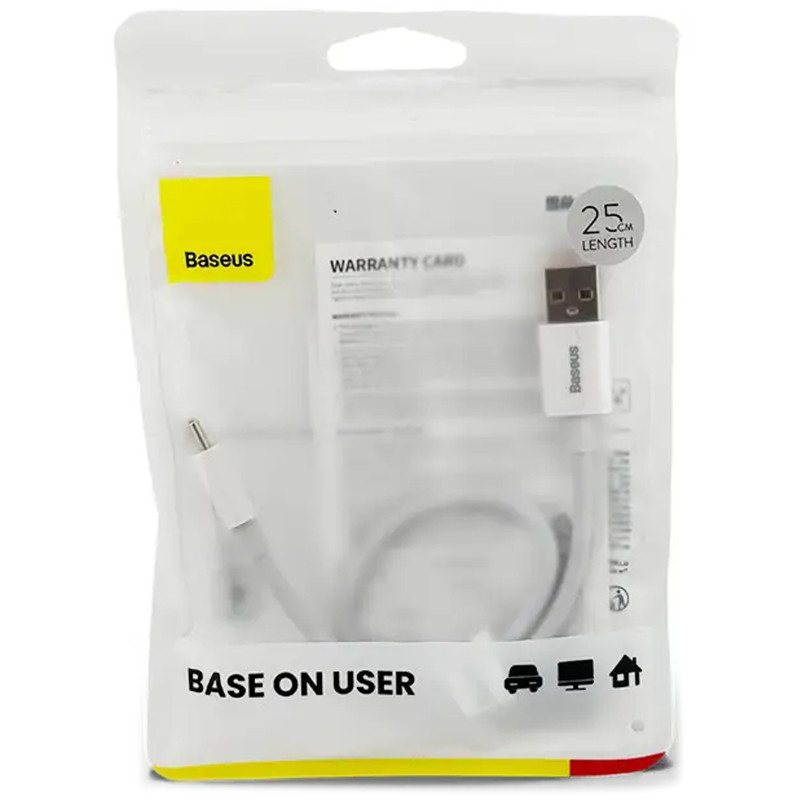 Дата кабель Baseus Superior Series Fast Charging USB to Type-C 100W (0.25m) (P10320102) Херсон - зображення 4
