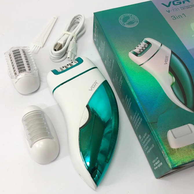 Епілятор для тіла та ніг 3в1: гладка шкіра без проводів Одеса - зображення 3