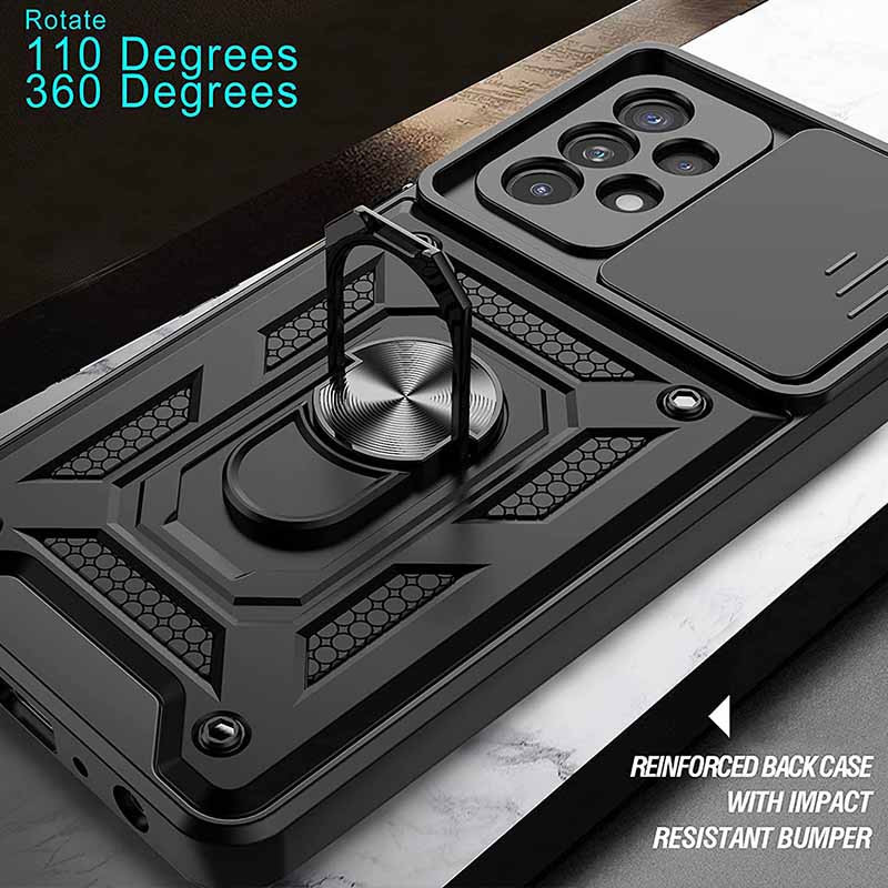 Ударопрочный чехол Camshield Serge Ring для Samsung Galaxy A32 4G Херсон - зображення 5