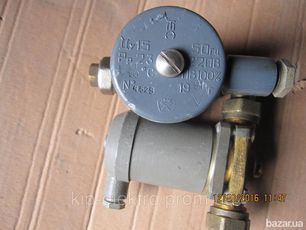Клапан электромагнитный ПЗ 26237-015 (ПЗ.26237-015, ПЗ26237-015, ПЗ 26237, ПЗ.26237, ПЗ26237) Киев - изображение 2