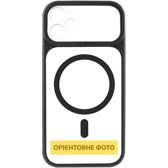 Чехол TPU+PC GETMAN Moon Clear with MagSafe для Apple iPhone 12 (6.1") Херсон