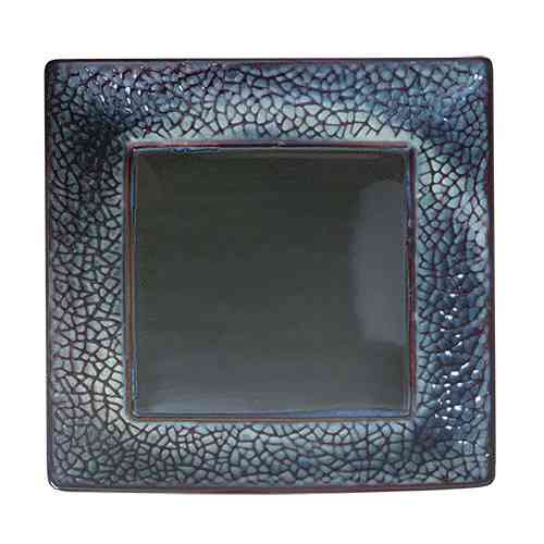 Тарілка квадратна підставна Losk Dec Marron Brown Grey L0480-XY4610AA 27 см Київ