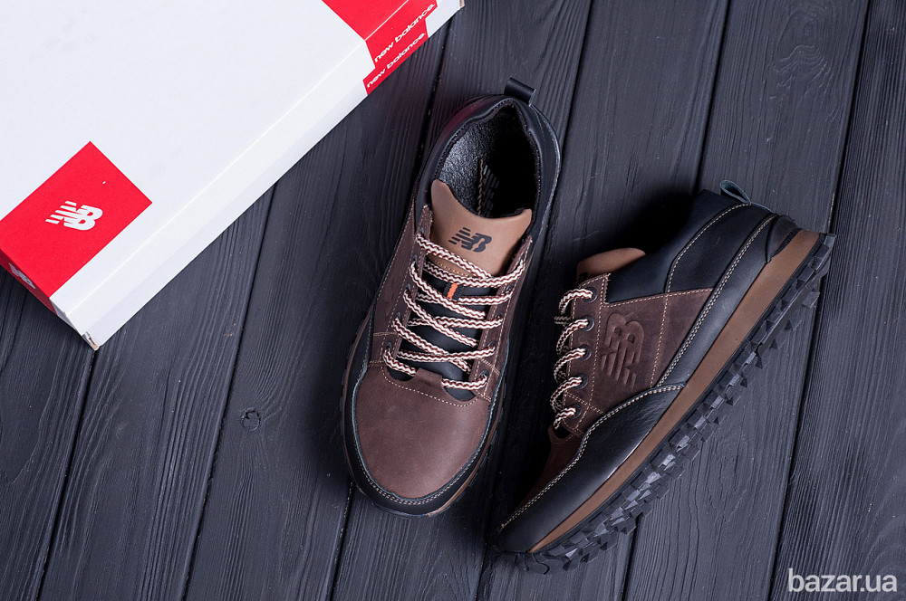 Мужские кожаные кроссовки New Balance Clasic Brown Киев - изображение 10