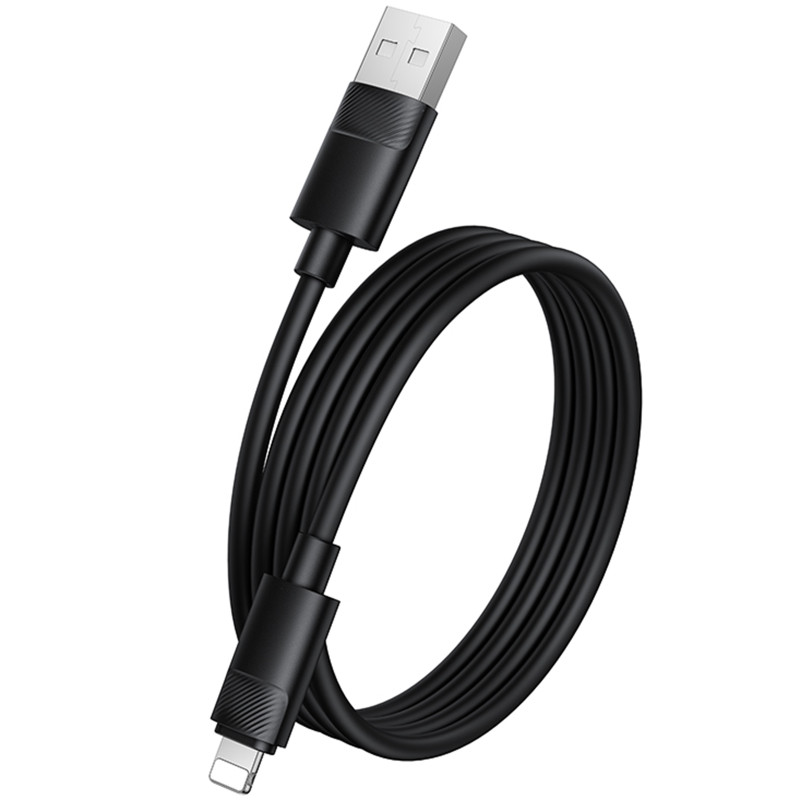 Дата кабель Borofone BX123 Leya USB to Lightning 12W (1m) Херсон - изображение 3