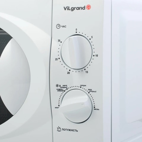 Микроволновая печь ViLgrand VMW-7203NW 700 Вт белая Киев - изображение 2