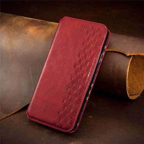 Кожаный чехол-книжка GETMAN Cubic (PU) для Samsung Galaxy A06 Херсон