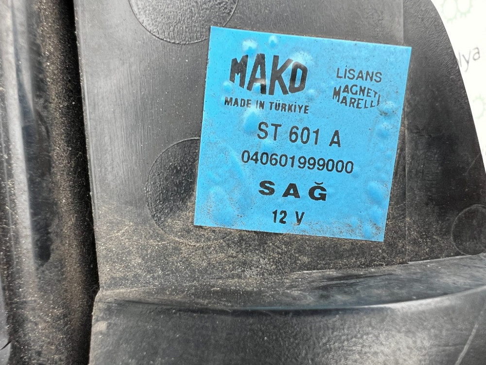 Фонарь задний правый Fiat Doblo 2001-2005 Ковель - зображення 4