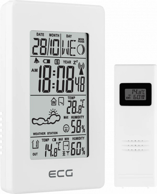 Метеостанция EСG MS-100-White Київ - зображення 3