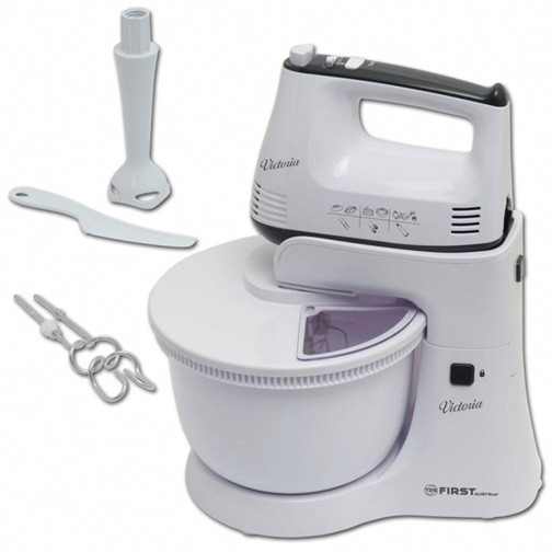 Міксер с чашей First FA-5257-1 300 Вт белый Київ - зображення 1