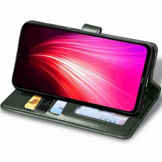 Кожаный чехол-книжка GETMAN Gallant (PU) для Xiaomi Redmi Note 8T Херсон