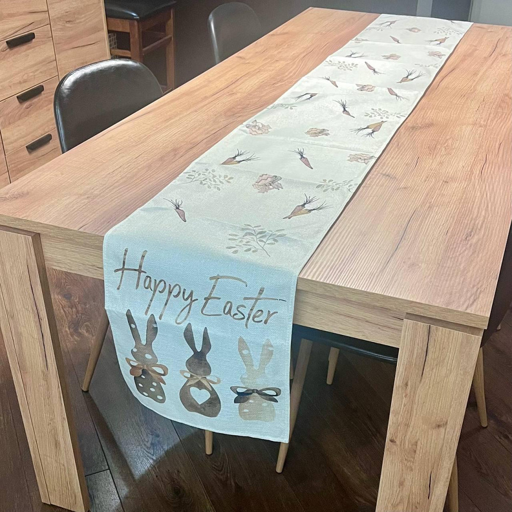 Дорожка раннер Пасхальные кролики 33х180см РА33180m Одеса - зображення 6