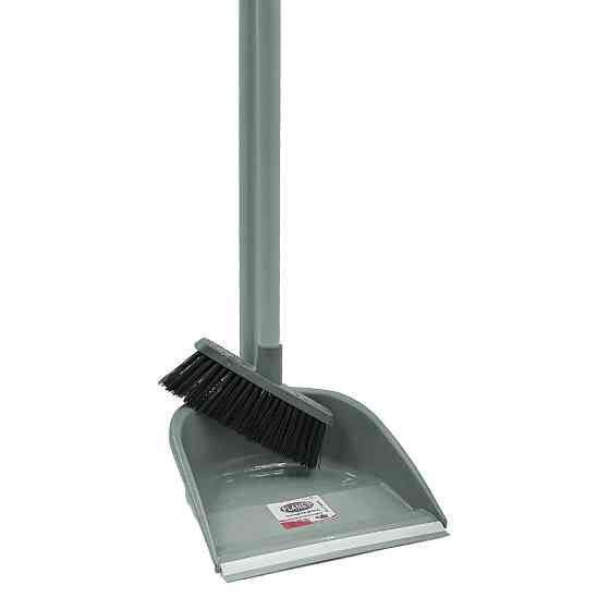 Метла с совком Planet Люкс металлик Київ