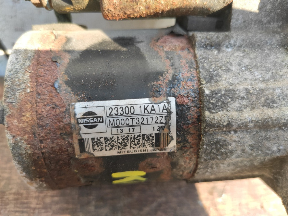 Стартер Nissan Qashqai 1.6 бензин 2007-2013 (233001KA1A) Ковель - изображение 3