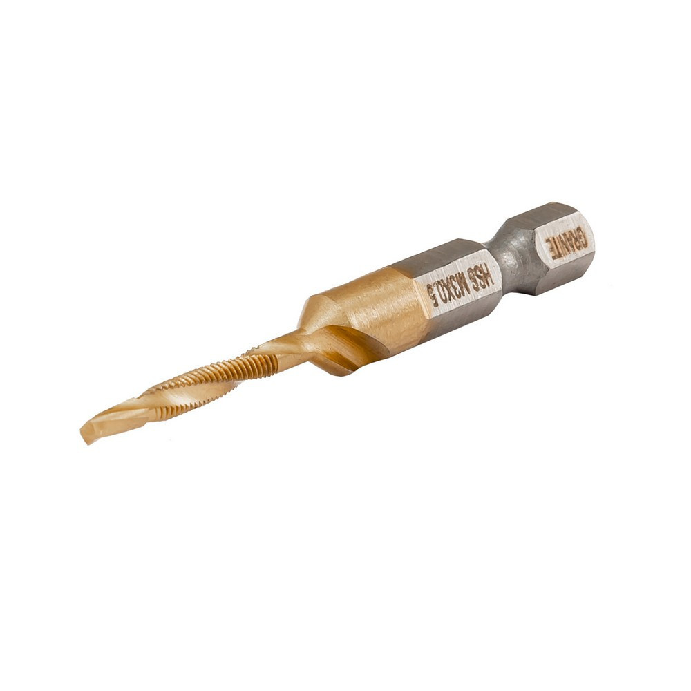 Сверло-метчик GRANITE HSS M3х0.5 мм DIN338 11-03-050 Харьков - изображение 1