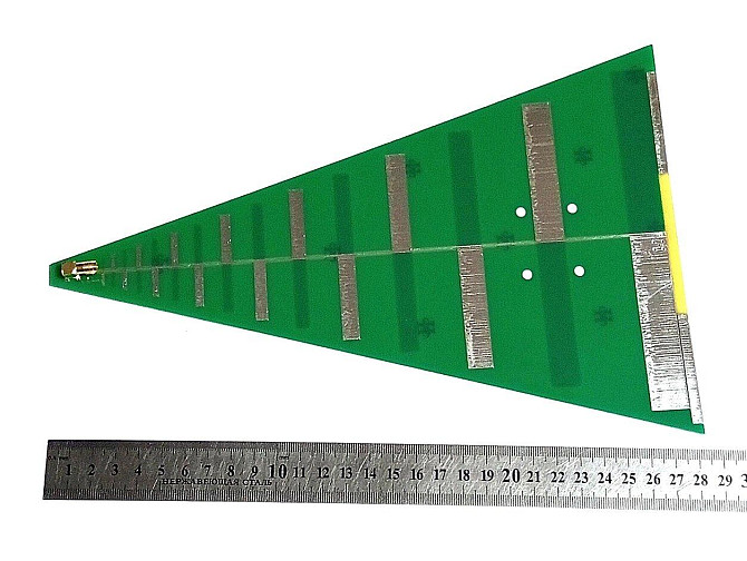 Антенна направленная 50kHz-6000MHz 7dBi, до 40W, SMA-female, 280х180х1 мм (10969) Дніпро - зображення 8