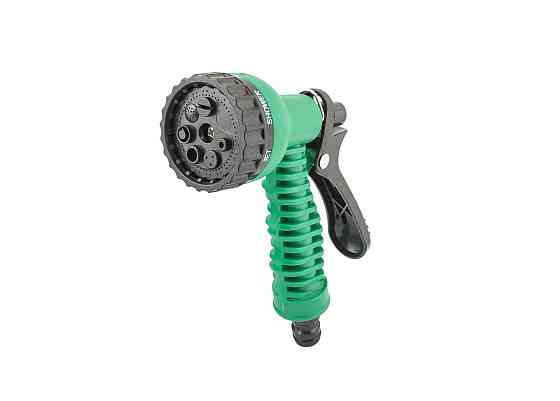 Набор для полива MASTERTOOL DEW LINE 5 шт (пистолет 7 режимов/шланг 10 м/адаптер ½" ВР-¾" ВР/коннект Харків