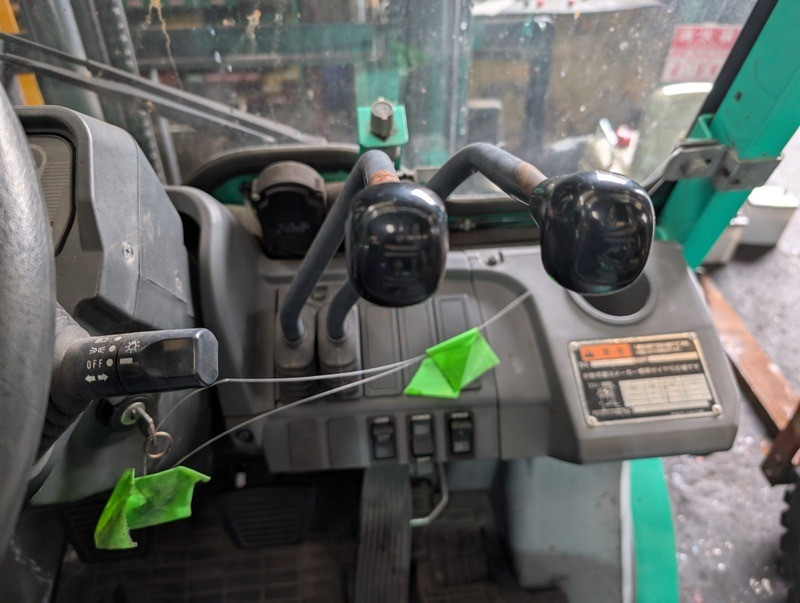 Бензиновий навантажувач Mitsubishi, напрацювання 2919 мотогодин. Модель: FGE20T Рівне - зображення 2