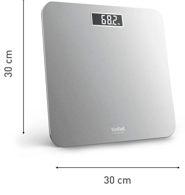 Весы напольные Tefal Premiss PP1801V0 160 кг серые Київ - зображення 4