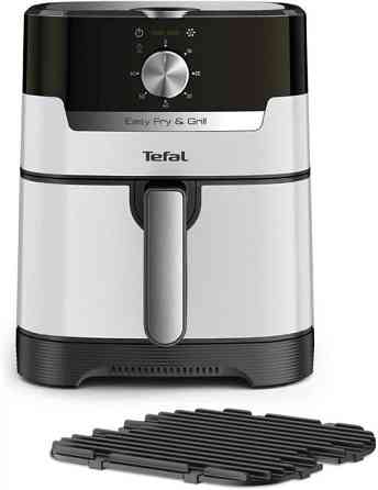 Мультипечь Tefal Easy Fry&Grill 2в1 EY501A10 1550 Вт серая Київ