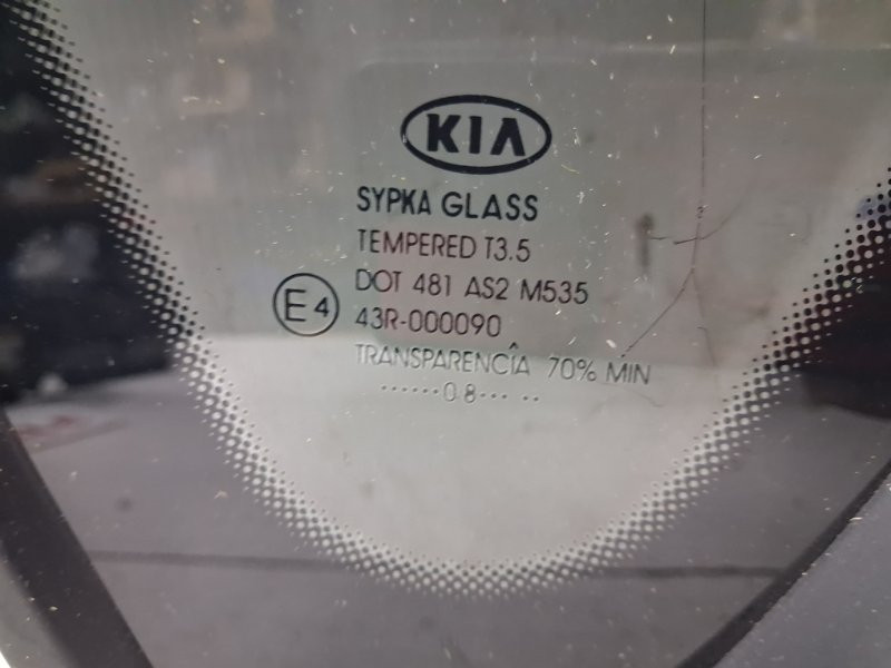 Стекло в кузов заднее левое Kia Ceed 2006-2012 878101H000 (Арт. 78569) Київ - зображення 2
