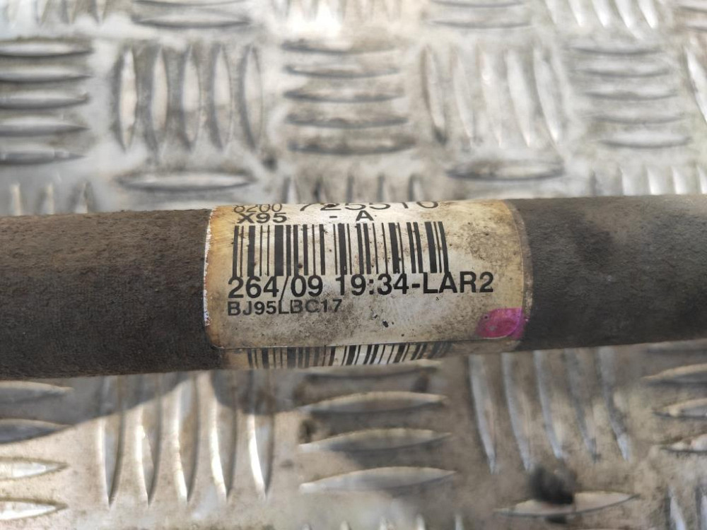 Полуось левая Renault Scenic III 1.6 dci 1.9 dCi 2009-2016 (8200725510) Ковель - зображення 3