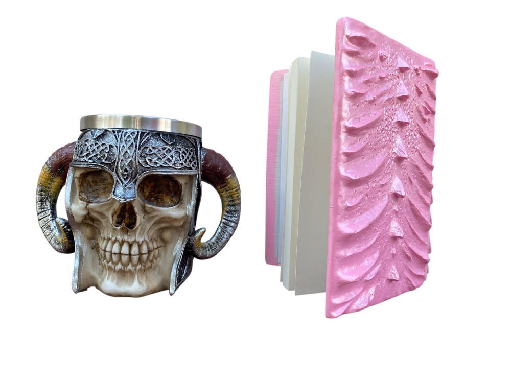 Подарочный набор Кружка 3 Рогатый Череп и Блокнот 3 «Дракон Единорога» Київ - зображення 2