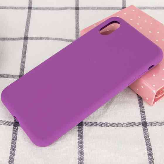 Чехол Silicone Case Full Protective (AA) NO LOGO для Apple iPhone XS Max (6.5") Херсон