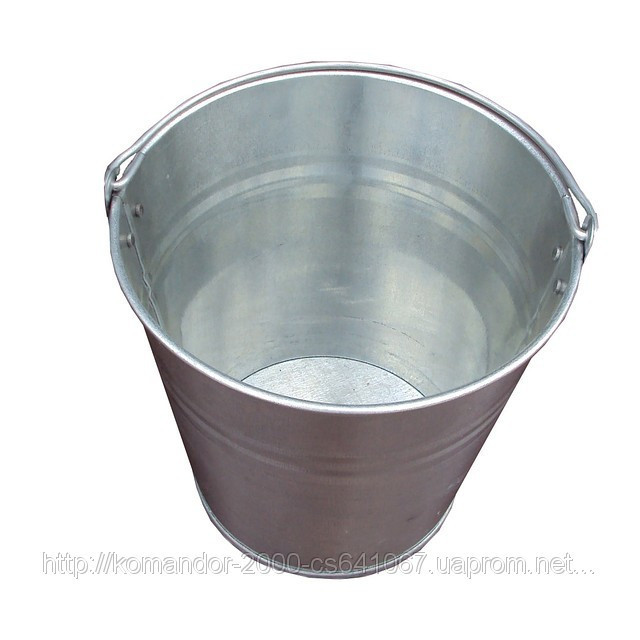 Оцинкованное ведро 10 литров Київ - зображення 1