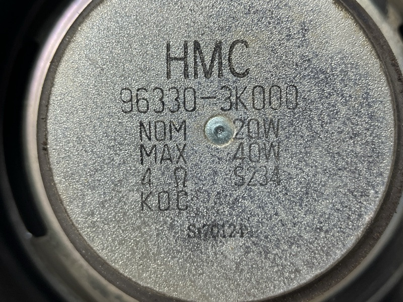 Динамик двери Hyundai Sonata 2004-2010 963303K000 (Арт. 80238) Киев - изображение 4