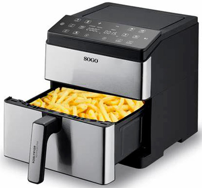 Мультипечь SOGO SS-10910 1700 Вт серебристая Киев - изображение 2