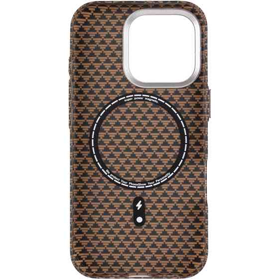 Чехол TPU+PC KVZV Triangular Pattern with Magnetic Fit для Apple iPhone 16 Pro Max (6.9") Херсон