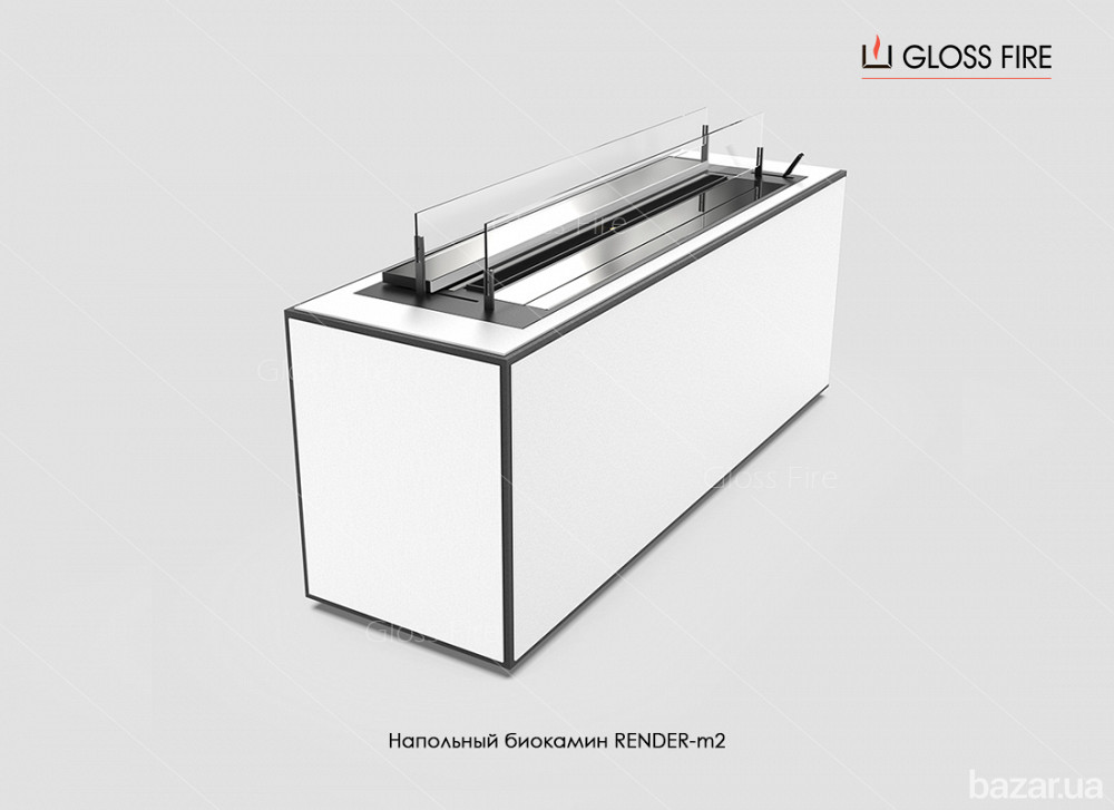 Підлоговий біокамін Render 900-m2 Gloss Fire Харьков - изображение 3