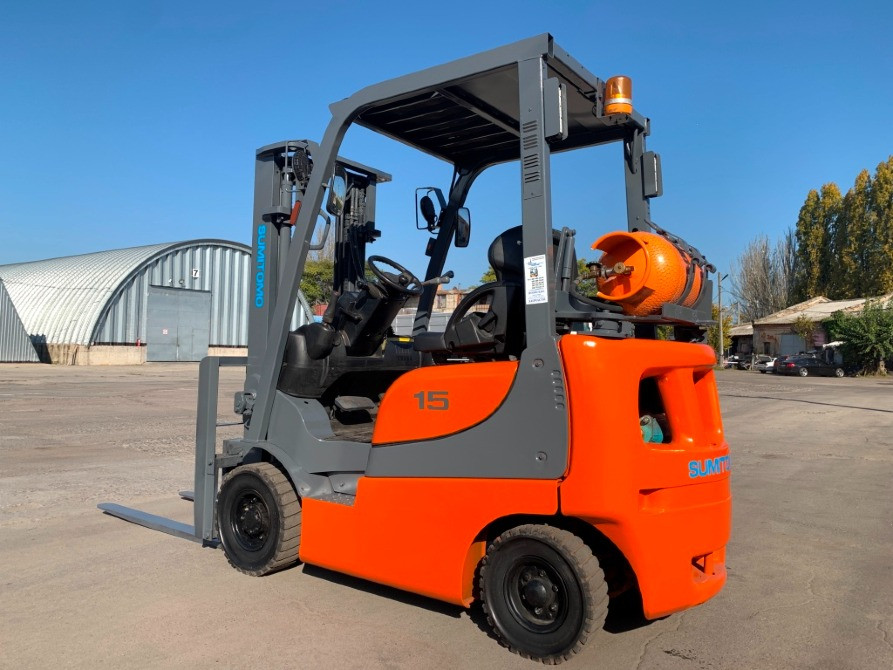 Вилочный автопогрузчик Sumitomo на 1.5 тонны с синхронным позиционером вил. Модель 03FL15PAXI2LD Днепр - изображение 3