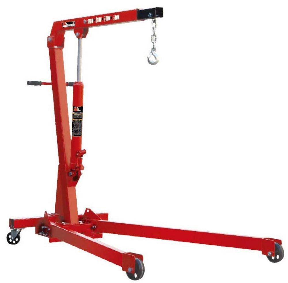 Кран гаражный гидравлический складной 1т TORIN T31002 Харків - зображення 1