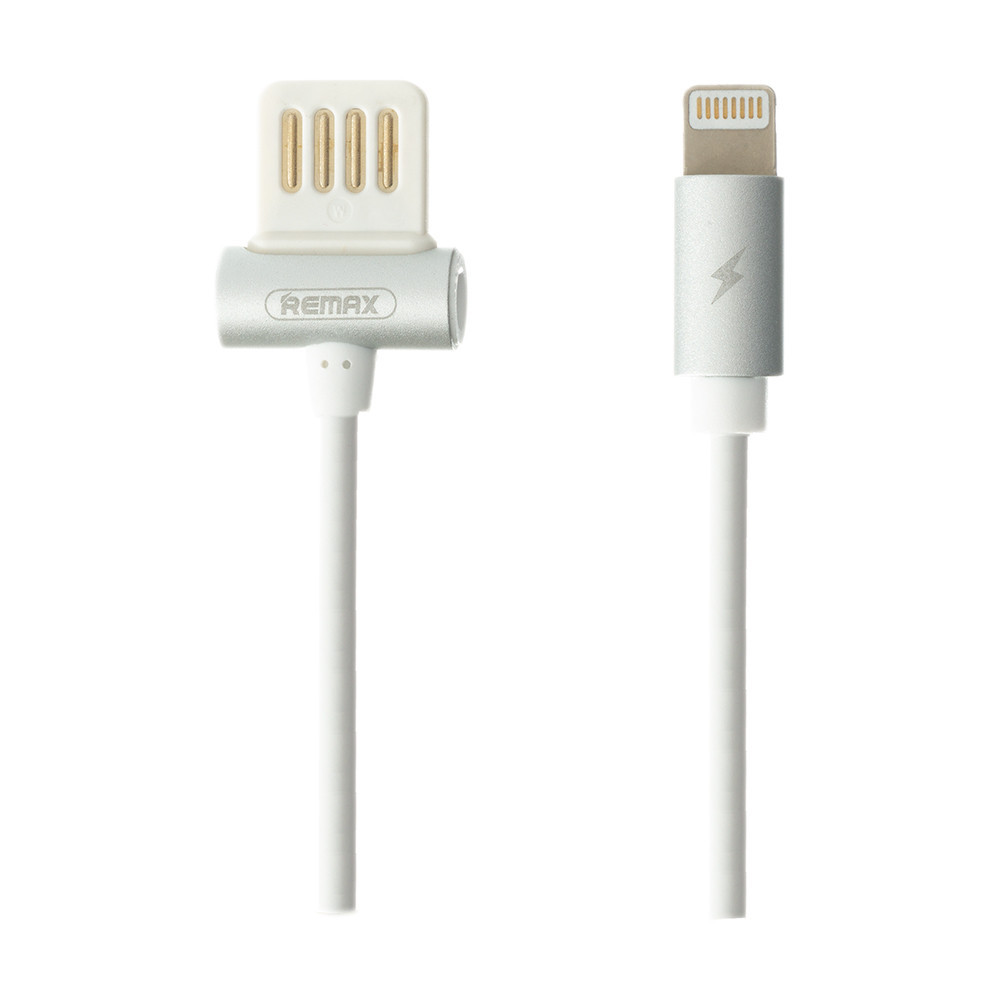 Lightning кабель 1 м Waist Drum белый Remax RC-082i Київ - зображення 1