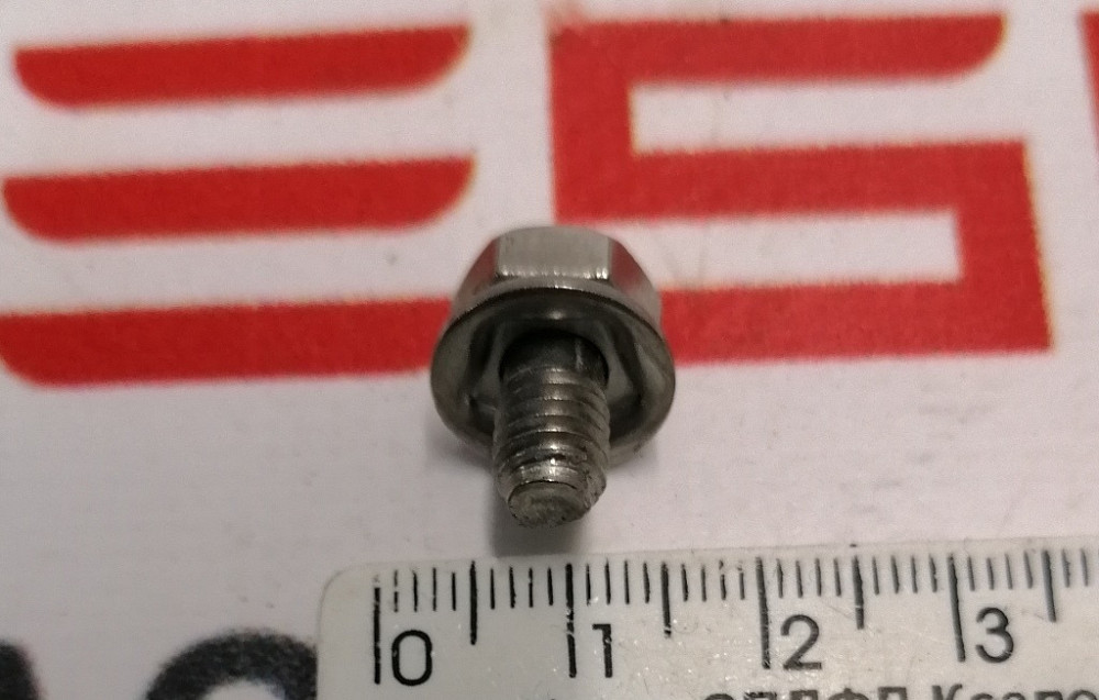 Болт SCR M6-1.0x10 HEX SM CREST SST NC Tesla model X S REST 1037759-00-A Киев - изображение 3