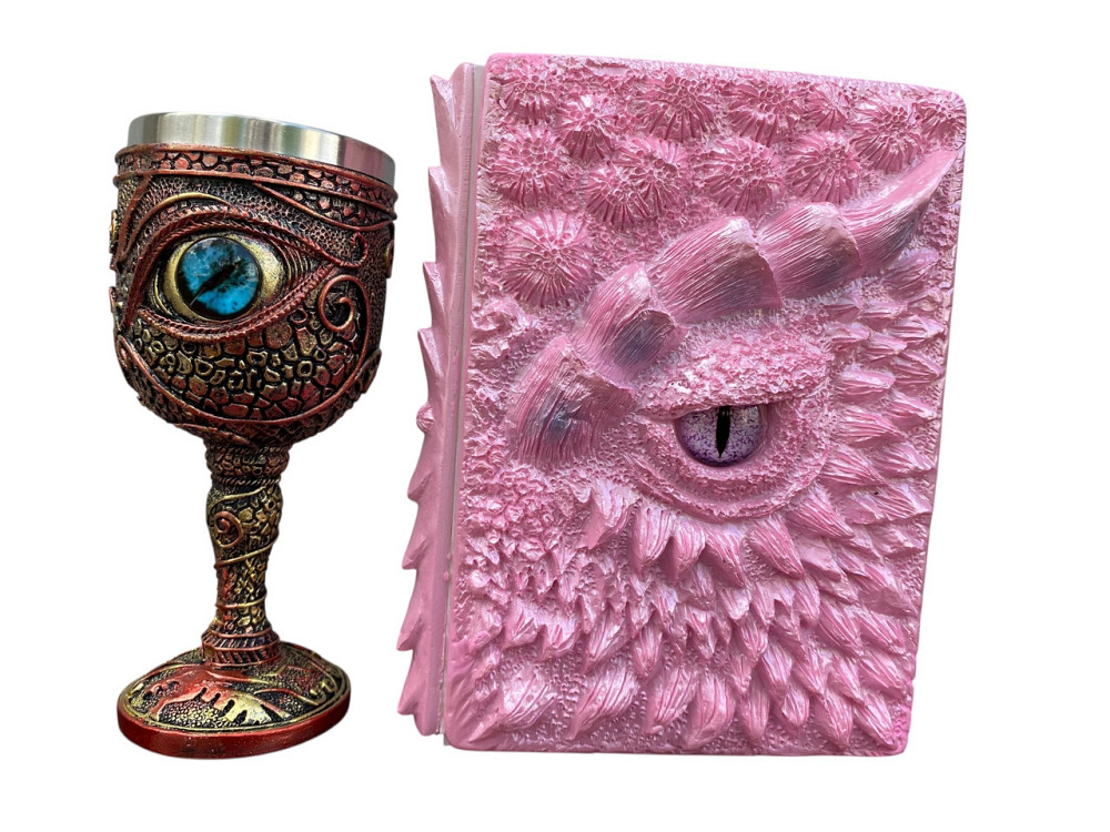 Подарочный набор Бокал 3 Глаз и Блокнот 3 «Дракон Единорога» (код 00655) Київ - зображення 1