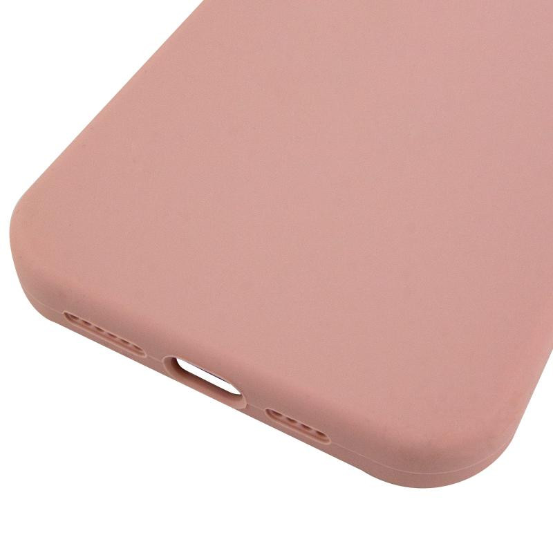 Чехол Silicone Case (AA) Logo with MagSafe для Apple iPhone 12 Pro / 12 (6.1") Херсон - зображення 5