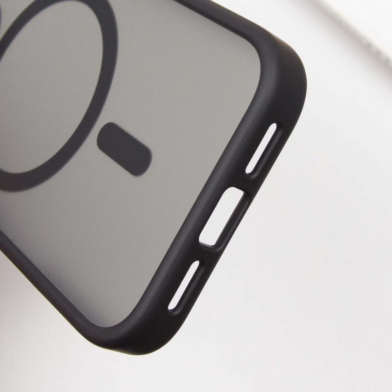 TPU+PC чехол Metal Buttons with MagSafe для Apple iPhone 16 Pro Max (6.9") Херсон - зображення 11