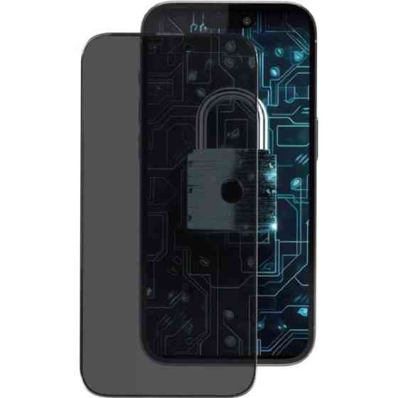 DM Захисне скло Privacy для Apple iPhone 17 Pro Black Харьков
