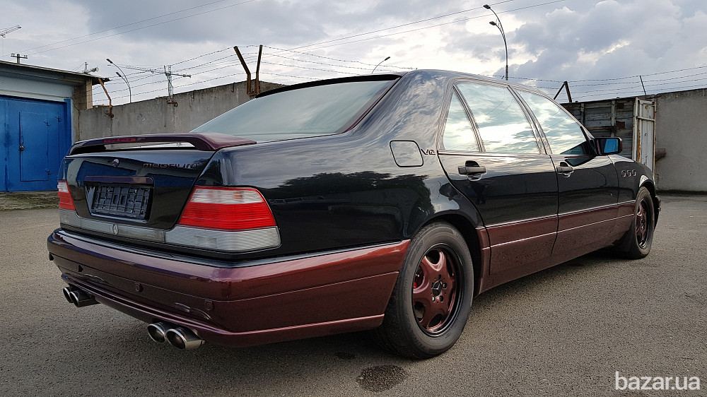 Продажа MERCEDES-BENZ S 600 V12 LANG (W140), 1998 г., 394000 км., черный, MAGNUM TUNING (Киев, Украи Київ - зображення 5